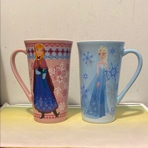 Disney Frozen Character Mugs Set 2